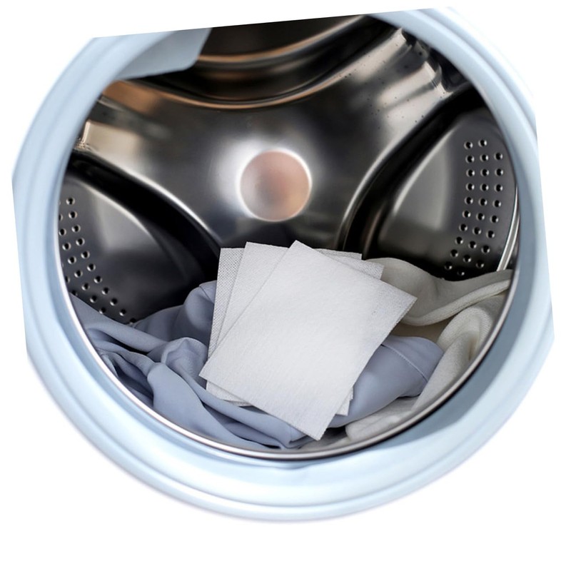 Outanaya Catching Fabric Sheets 48 Sheets of Laundry Absorption Sheets