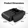 Car Center Console Armrest Cushion for Driving Comfort – Dual