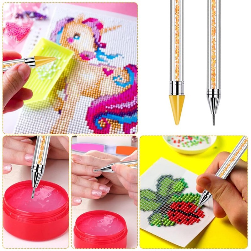 Dotting Tools for Stones for Nails, Diamond Painting Wax, Diamond