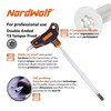 NordWolf 9-Piece T-Handle Torx Wrench Set, S2 Steel Long Arm