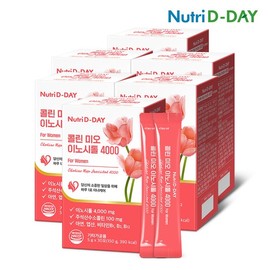 NutriDDay Choline Myo-Inositol 4000 30 packets x 6 packs Total 180 packets / 뉴트리디데이 콜린 미오 이노시톨 4000 30포 x 6개 총 180포
