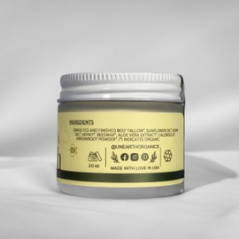 Beef Tallow for Skin - 100% Organic Moisturizing Body Oil with Grass Fed Tallow - Deep Hydration & Repair for Acne, Eczema, Psoriasis, Dermatitis - Handcrafted, Eco-Friendly Packaging (Unscented)