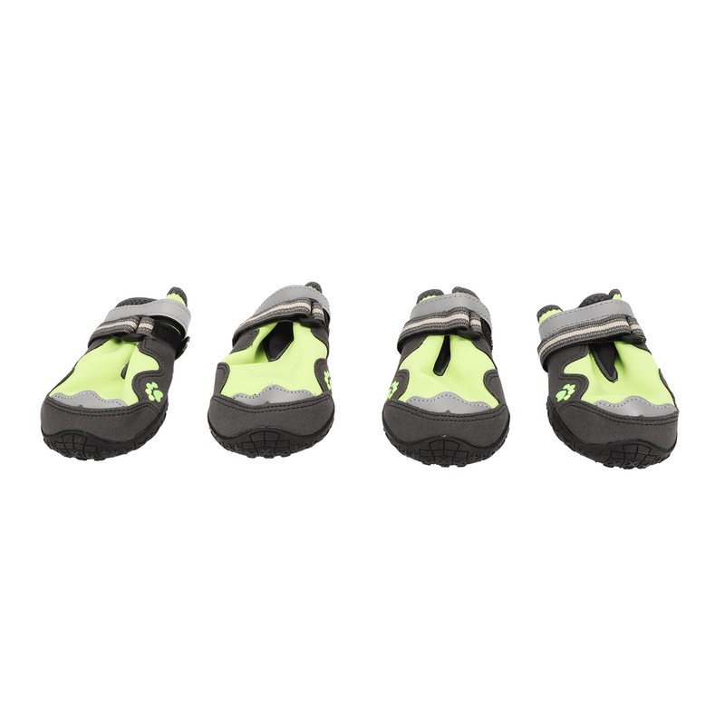 4Pcs Dog Booties Adjustable Slip Resistant Breathable Dog Boot with
