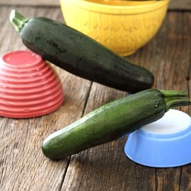 Organic Dark Green Zucchini Squash - 1/4 LB ~1,000 Seeds - Organic, Heirloom, Open Pollinated, Non-GMO, Farm & Vegetable Gardening Seeds - Summer Squash