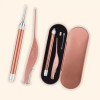 Sangseeseolmaechamjo 불나오는 귀지제거 핀센세트 LED 귀청소 귀이개 판촉선물 [로즈골드] Fire-Emitting Earwax Removal Pin Set LED Ear Cleaning Ear Pick Promotional Gift [Rose Gold]