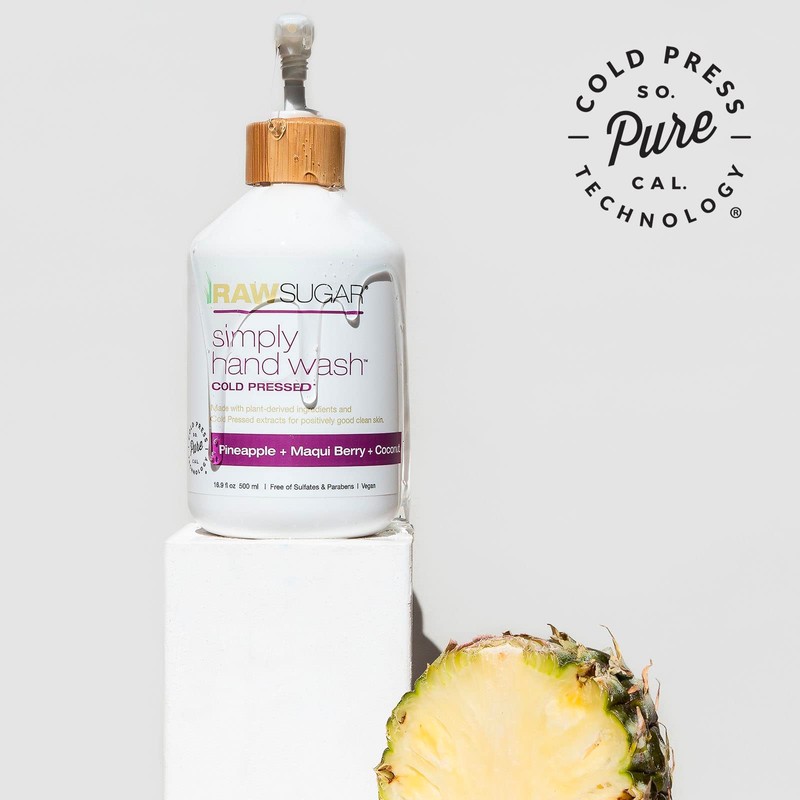 Simplemente lavar a mano piña prensada en frío, bayas maquí