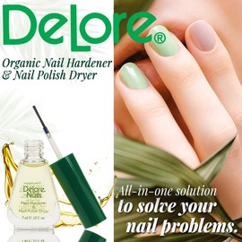 Delore for Nails Hardener and Nail Polish Dryer, .25-Ounce (Pack of 2)