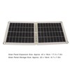 Solar Light Bulbs 60W Solar Powered Portable Camping Light with