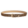 XBOKA Unique Waist Belt Leopards Print Chain for Cowgirl Stylish