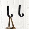 4pcs Storage Shed Hooks, Plastic J and Y Shape Tool