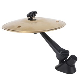 Car Crash Cymbal Air Vent, 5.4x5.4 Inch Mini Drum Cymbal for Car Vent Stainless Steel Funny Automotive Decoration for Vehicles to Make Driving More Fun