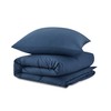 Bedsure Cotton Bed Linen 135 x 200 cm, Blue Bed