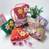 LJCTULY Girls Purse for Toddlers Age 1-14, Flower Kids Purses