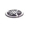 Yamaha Tuning Fork Emblem Sticker, Silver, Genuine Product, 1.8 inches