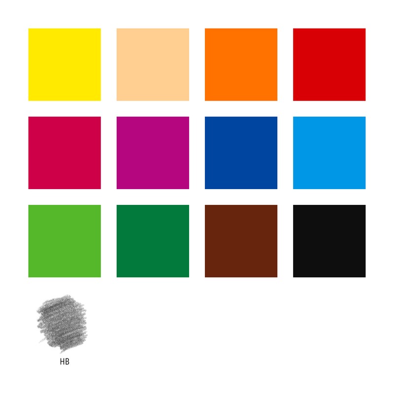 Staedtler Noris Colour Colouring Pencils, Non-Slip Soft Surface, High Break
