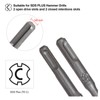 APACALI 9 Piece SDS Plus Masonry Drill Bit Set 3/16"