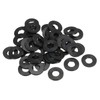 PATIKIL 40pcs M6 Rubber Flat Washers 6mm Inner Diameter 16mm