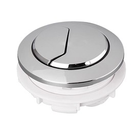 WinZo Toilet Universal Round Push Button for Tank Hole with Diameter 48mm Replacement Parts Chrome