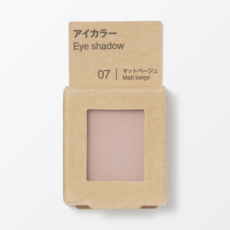 MUJI 84936135 Eye Color, Matte Beige