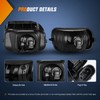 Nilight Fog Light Assembly Compatible with 2002 2003 2004 2005