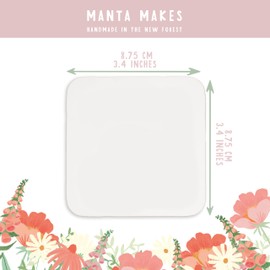 Manta Makes Manta Makes Favourite grandchild gave me this mug, funny grandad birthday gifts, nan grandma funny joke mug for birthday or christmas mothers/fathers day (Coaster)