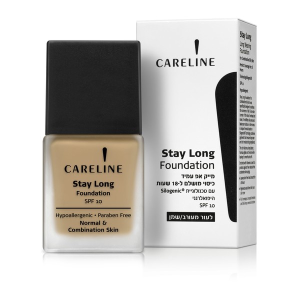 Careline Stay Long Make-up Spf10 Water Proof for 18hrs (601 Light)