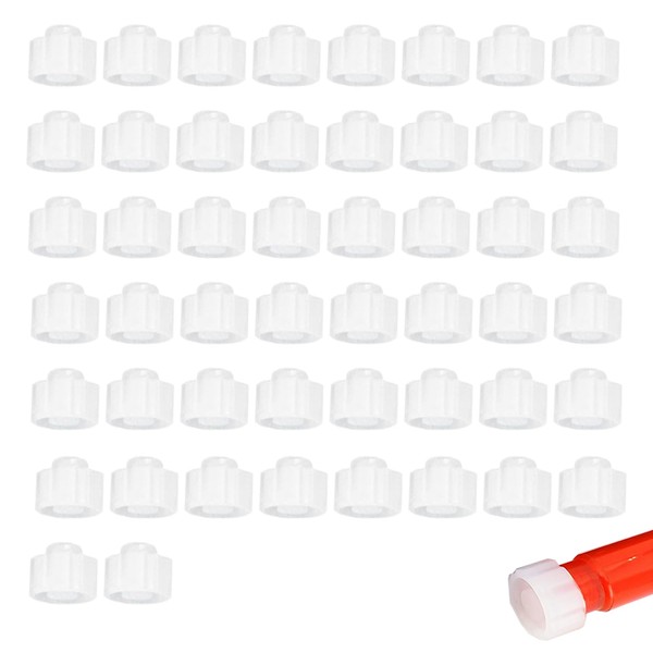 Yharnamite 50 Pcs Plug Luer Lock Cap, Tip Caps for