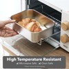 Stainless Steel Food Storage Containers-3Pcs Leakproof, Airtight Stainless-Steel Bowls with
