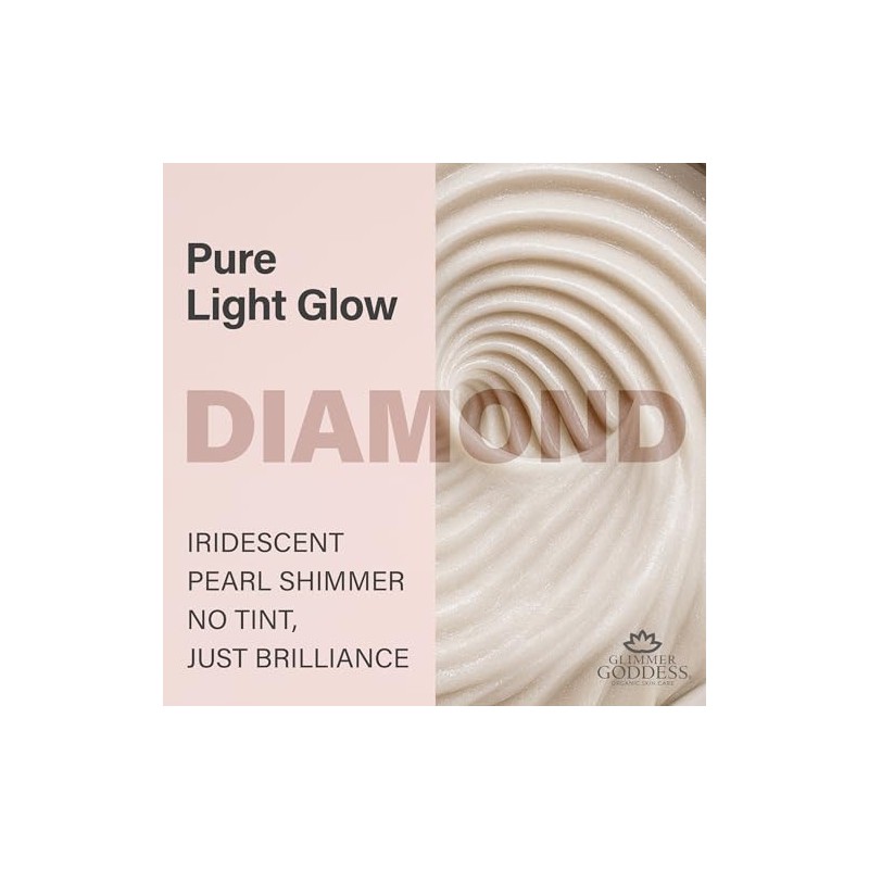 GLIMMER GODDESS Body Shimmer Butter for Glowing Skin, Diamond Sexy,