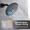 Shower Faucet Set Bathroom 8 Inch Rainfall Shower Head and