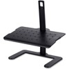 Safco Products 2129BL Adjustable Footrest, Black