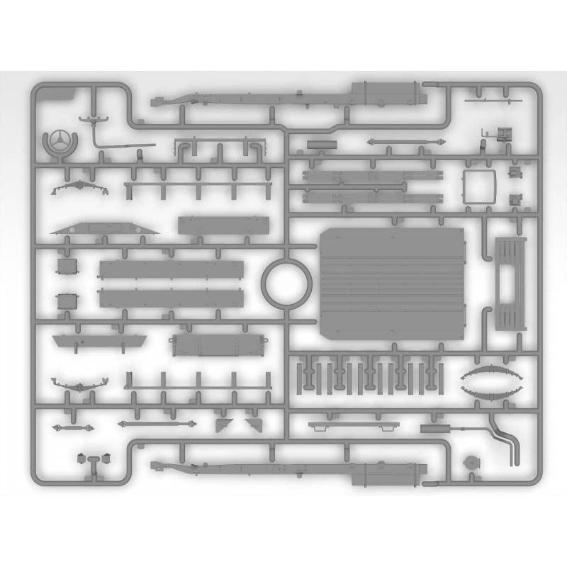 ICM ICM35593 Plastic Model kit, Black