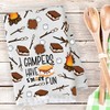 PLITI Camping Kitchen Towel Happy Camper Gift Campers Have’s More