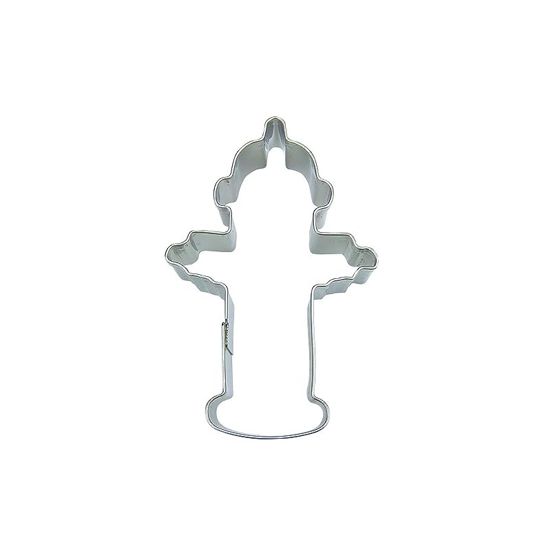 Staedter Hydrant Shape Cookie Cutter, Silver