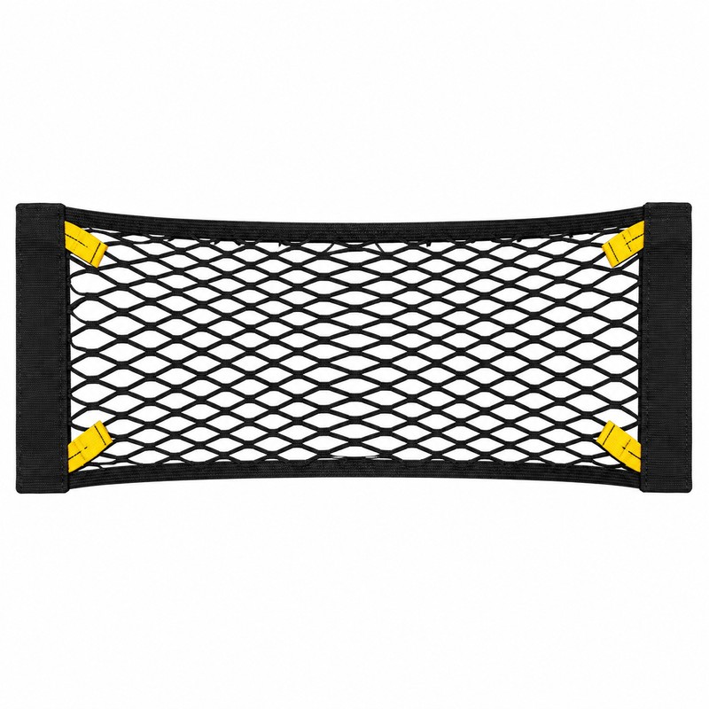Car Trunk Mesh Organizer for Vehicle Storage – 23.62 x