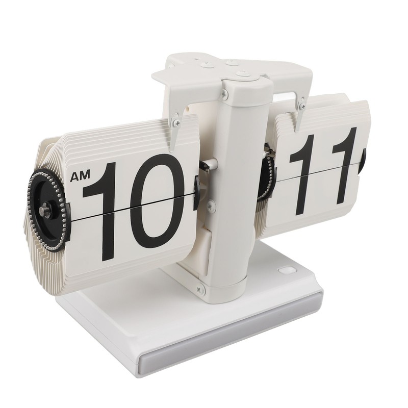 Retro Digital Flip Down Clock Battery Powered Flip Desk Clock