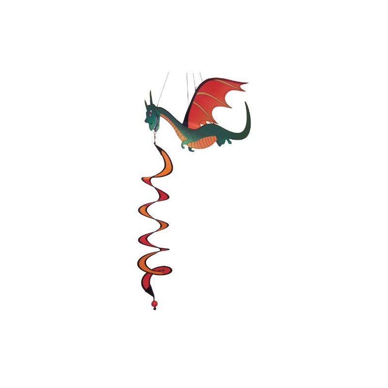 In the Breeze 4661 — Dragon Twister — Colorful Hanging