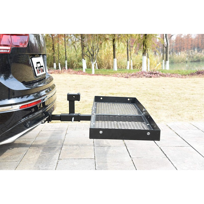 TOPTOW 64131 Dual Hitch Extension, 2 inch Towing Receivers, Extends