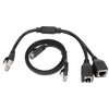 RJ45 Ethernet Adapter Cable Extension Function 1 to 2 Port