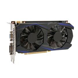 GTX 550Ti Graphics Card, 6GB 192BIT GDDR5 3400MHZ Frequency Dual Fan Gaming Graphics Card for DirectX 11 API and CUDA 3.0, for PC Computer