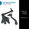 TRQ Front Steering Kit Idler Arm & Bracket Assembly Pitman