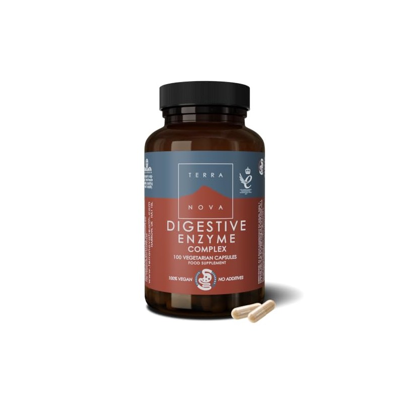 TERRANOVA Digestive Enzyme Complex - 100 Vegicaps