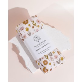 Talis Flora Baby Muslin Swaddle – 100% Organic Cotton, Soft & Breathable, Gentle on Baby's Skin, Perfect for Newborns