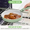 GreenLife 10 Piece Nonstick Pots & Pans Set, Detachable Handle