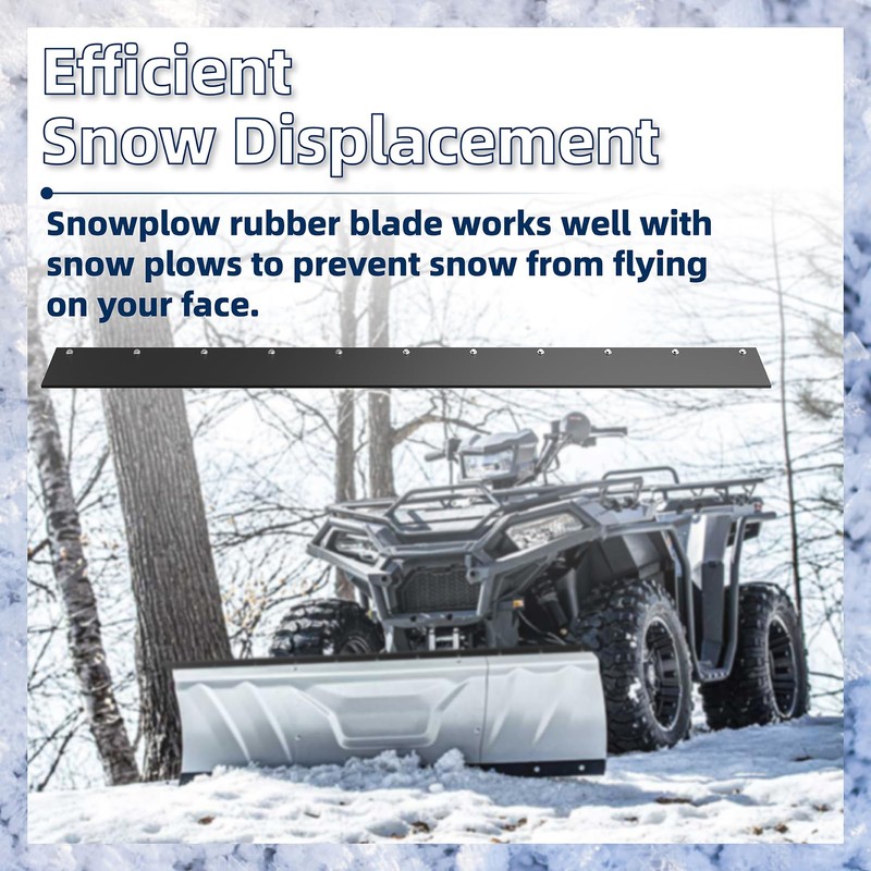 8” Universal Snow Plow Blade Flap for Kolpin & Polaris