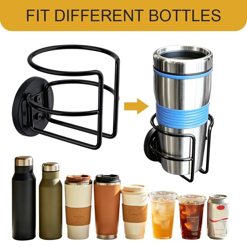 Magnetic Cup Holder with 2 Screws Mount, Car Cup Holder,