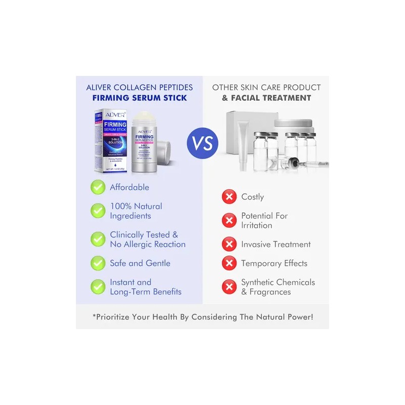 Retinol Lifting Skincare Firming Serúm Stick Barra Facial