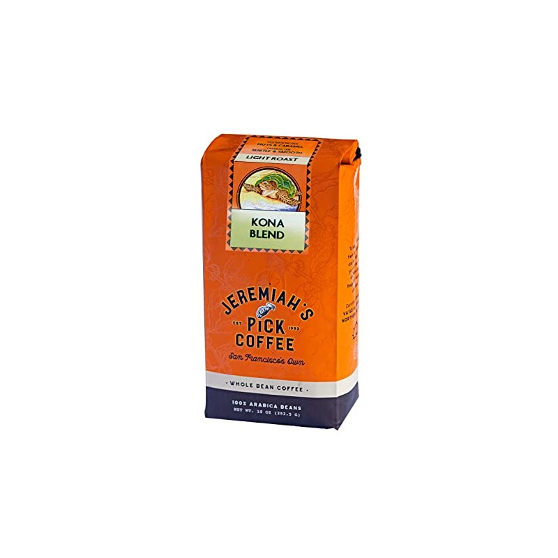 Kona Blend - Whole Beans - 10oz, Caffeinated