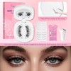 Crislashes Magnetic Eyelashes, Magnetic Lashes with Applicator, Reusable Wispy 3D