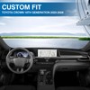 KUST Black Dash Cover Compatible with Toyota Crown 2023-2026 (with